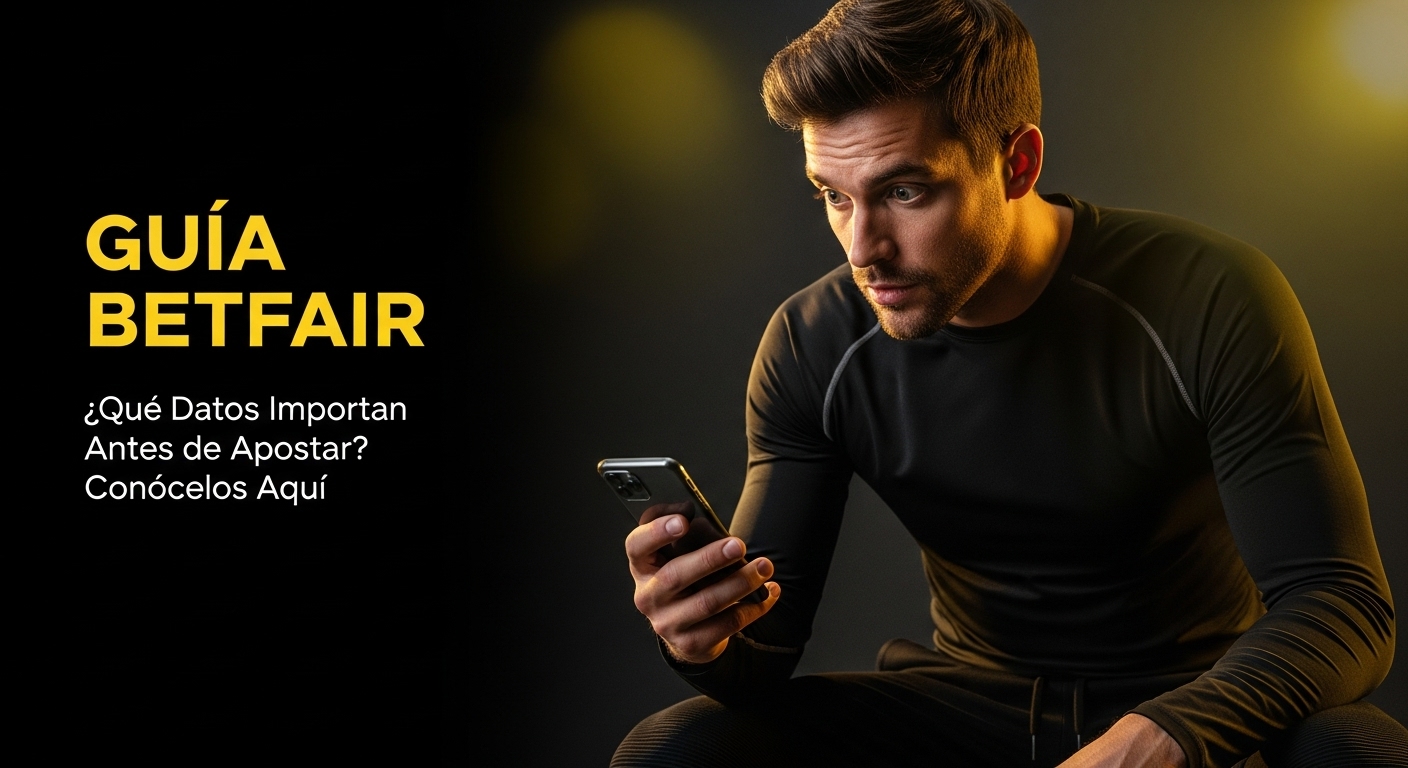 Guía Betfair: ¿Qué Datos Importan Antes de Apostar? Conócelos Aquí