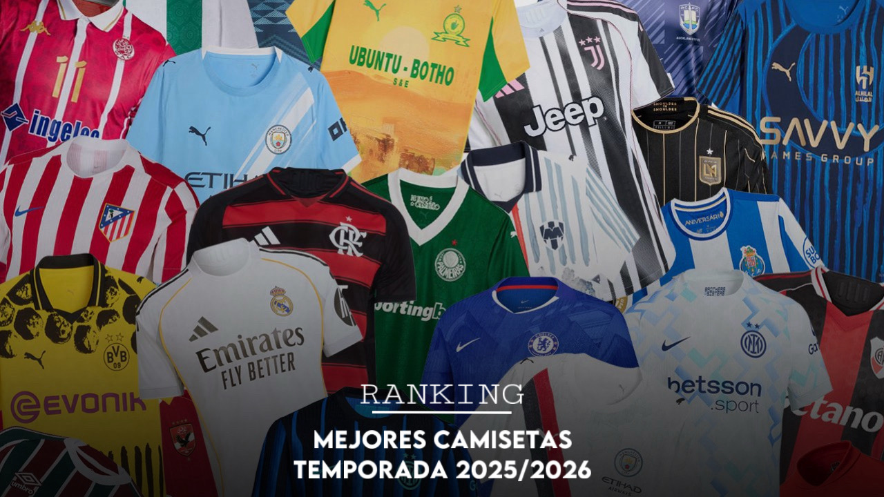 Top 20 mejores equipaciones de fútbol 2025-2026: ¡La número 3 te va a sorprender!
