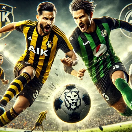 AIK vs GAIS Allsvenskan Suecia